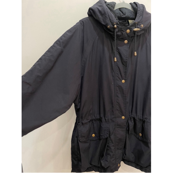 Vintage Timberland Weathergear Womens Parka Fall Jacket Oversized Hooded M - Picture 2 of 11